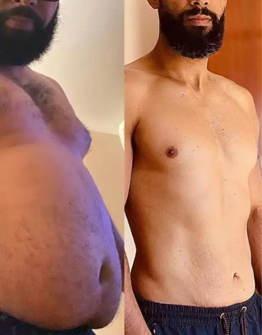 Before and After - Intermittent Fasting